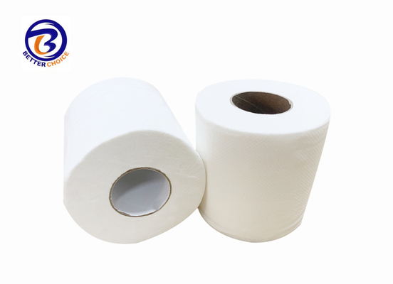 Nhà vệ sinh mềm mại thoải mái Giấy cuộn dùng một lần 15 Gsm H 9CM