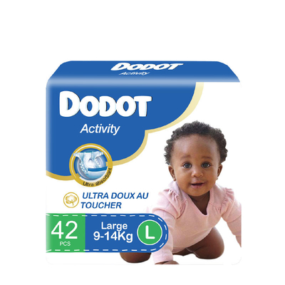 Magic Tape Dry Overnight Di tã với chỉ báo độ ẩm Tấm lưng giống như vải OEM