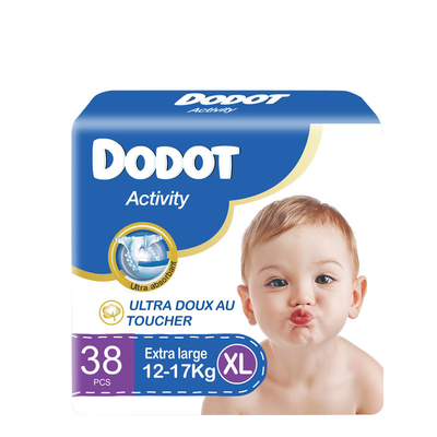 Magic Tape Dry Overnight Di tã với chỉ báo độ ẩm Tấm lưng giống như vải OEM
