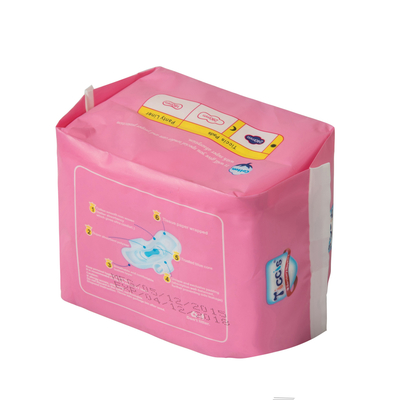 Khăn ăn vệ sinh bằng bông hữu cơ hoàn toàn tự nhiên 410mm Anion qua đêm