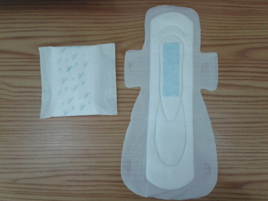 Lưới Khăn ăn vệ sinh dùng một lần Lưới 350mm Cánh băng vệ sinh cực lớn
