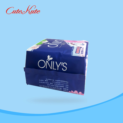 Miếng đệm kinh nguyệt mềm 270mm Khả năng thấm hút Tấm lót Anion Lady Nhanh chóng dễ dàng bọc