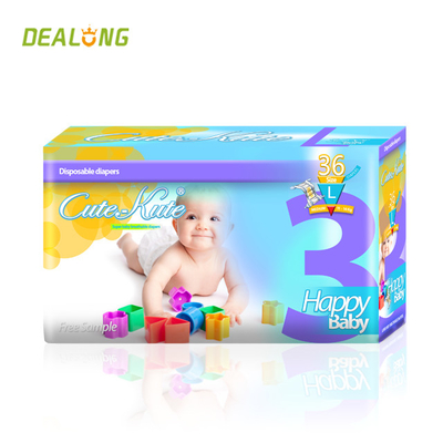 In siêu thấm Polymer Tã giấy Unisex Tã dùng một lần cho trẻ sơ sinh
