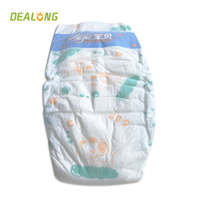 PE Backsheet Tã cho trẻ sơ sinh Tã cho trẻ sơ sinh thoáng khí Tã bông mềm thấm hút FDA