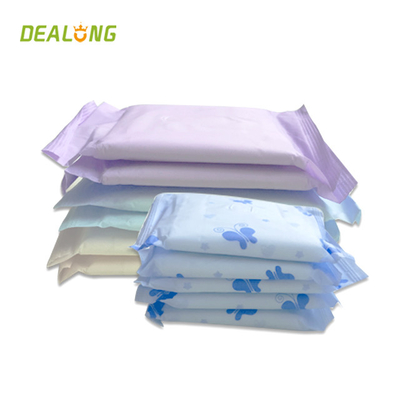 Ban đêm Tấm khăn ăn vệ sinh dùng một lần 290mm Có cánh Siêu mỏng