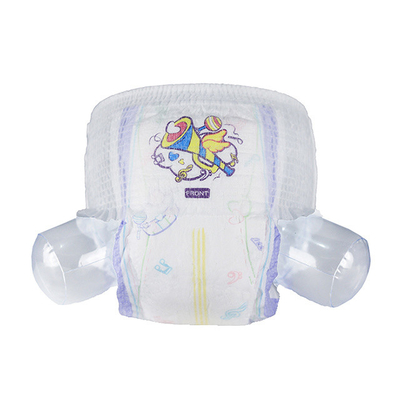 Fluff Pulp Baby pull Up Quần Tã kéo lên thoáng khí không gây dị ứng