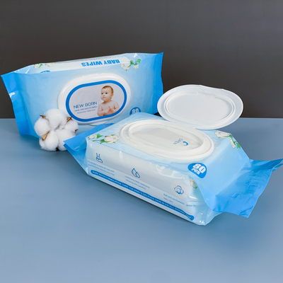 Khăn ướt cho bé không gây dị ứng PH Cân bằng cho da nhạy cảm Khăn ướt dựa trên nhà máy