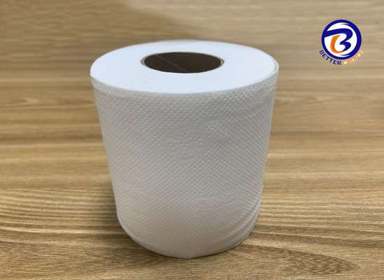 Nhà vệ sinh mềm mại thoải mái Giấy cuộn dùng một lần 15 Gsm H 9CM