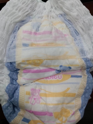 Vải không dệt Baby Pull Up Tã Dùng một lần Hạng B