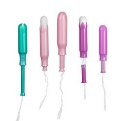 40 gói Băng vệ sinh cotton hữu cơ có thể phân hủy sinh học ODM Nhãn hiệu OEM