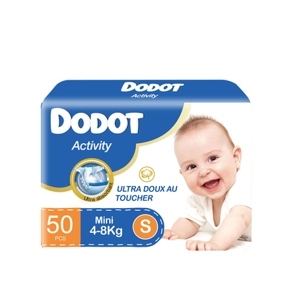 Tã em bé dùng một lần giống như vải in của SGS Có thể điều chỉnh Thoải mái