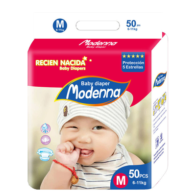 Tã em bé dùng một lần giống như vải in của SGS Có thể điều chỉnh Thoải mái
